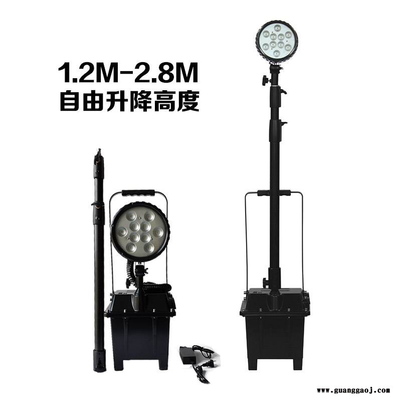 LED防爆移动工作灯 FW6101防汛抢修应急泛光灯强光升降救灾照明灯图1