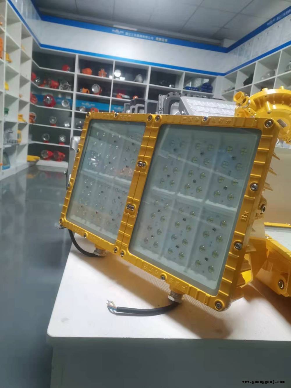 工矿灯led厂房灯化工厂防爆灯防尘仓库车间照明吊灯led泛光灯100w图3