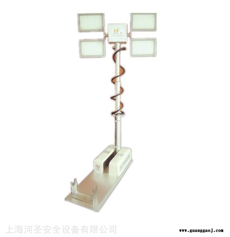 自动升降泛光灯12米升降照明灯轿车升降照明设备上海河圣移动照明灯具图3