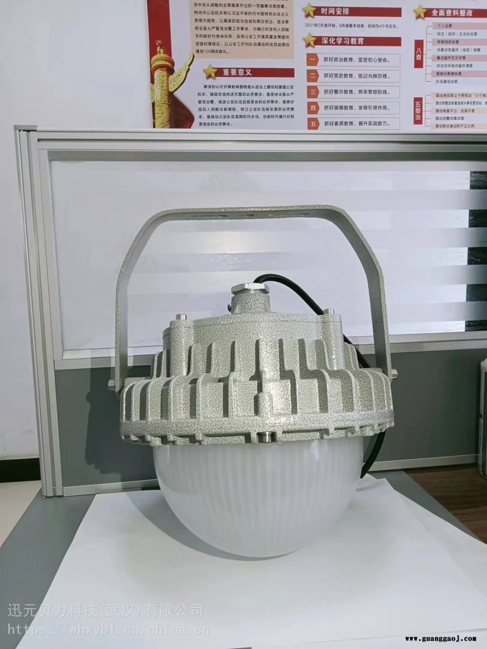 SW8410-100W耐高温化工厂护栏式防爆泛光灯-SW8410-100W免维护防爆照明灯图2