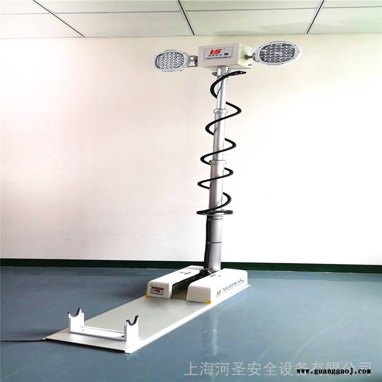 河圣移动照明车载式升降照明灯250W升降泛光灯400W应急灯图3