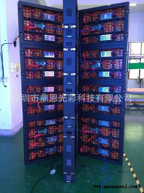 鼎恩P5-P10户外表贴全彩双面LED显示屏户外LED双面广告屏户外LED广告屏图2