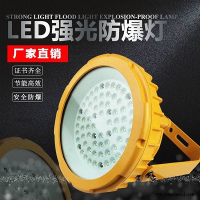 尚为LED防爆灯加油站罩棚灯喷漆房隔爆泛光灯100W