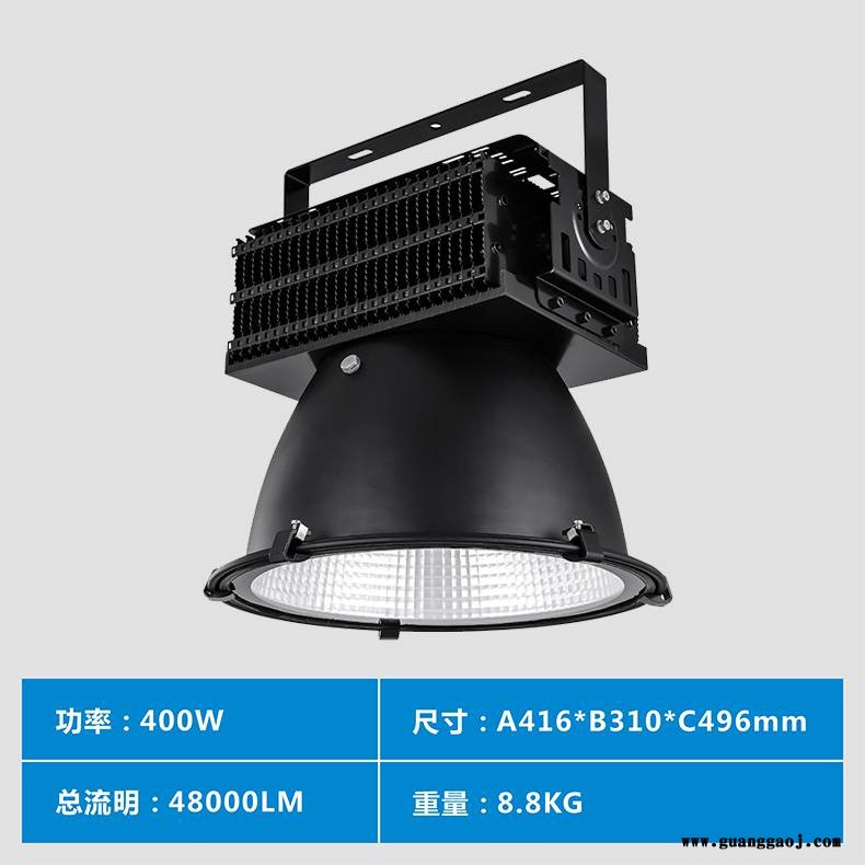 西瓜投光灯 圆形工地led投射灯图1