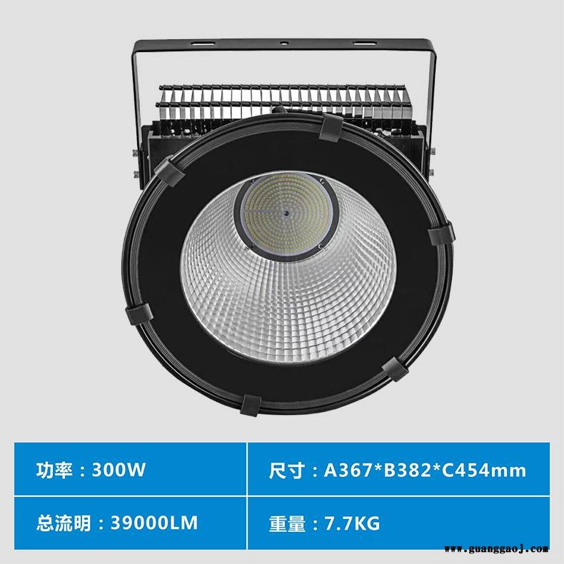 西瓜投光灯 圆形工地led投射灯图3