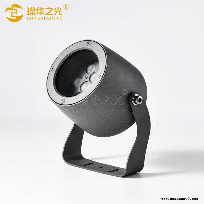 户外景观园林LED大功率圆形投光灯楼体广告招牌投射灯图2