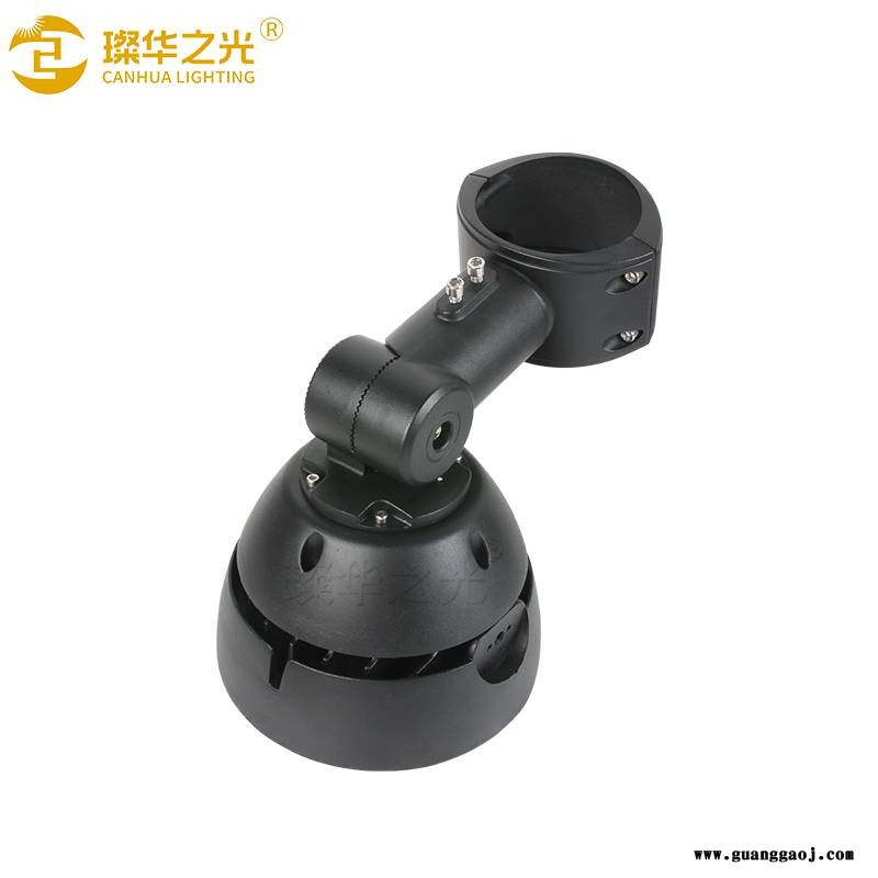 LED抱箍灯抱柱灯户外圆形投光灯庭院灯景观高杆灯图3