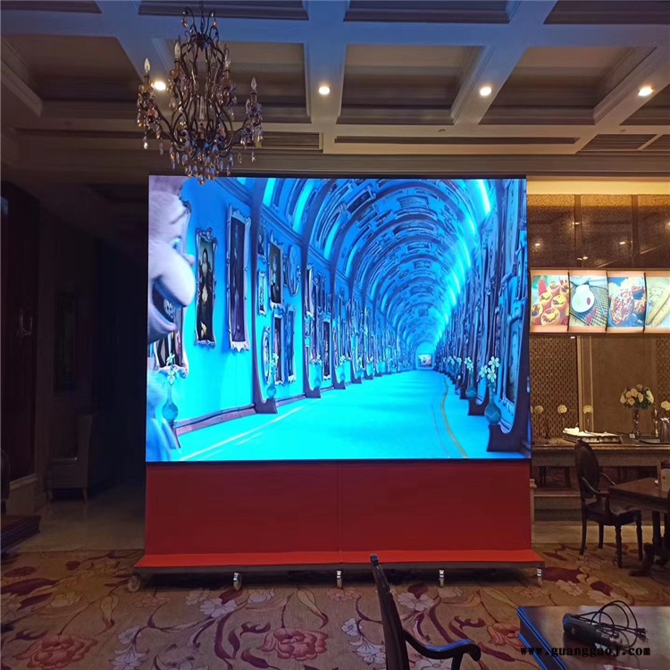电子屏幕酒店显示屏 室内全彩LED显示屏供应图3