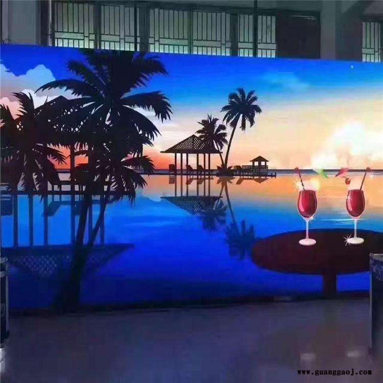 生产P10-4S全彩LED屏 户外LED显示屏订做图2