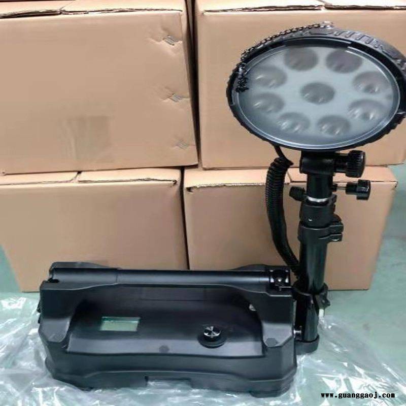 FW6117防爆移动灯50W 红蓝警示灯泛光灯LED锂电池升降工作灯图2
