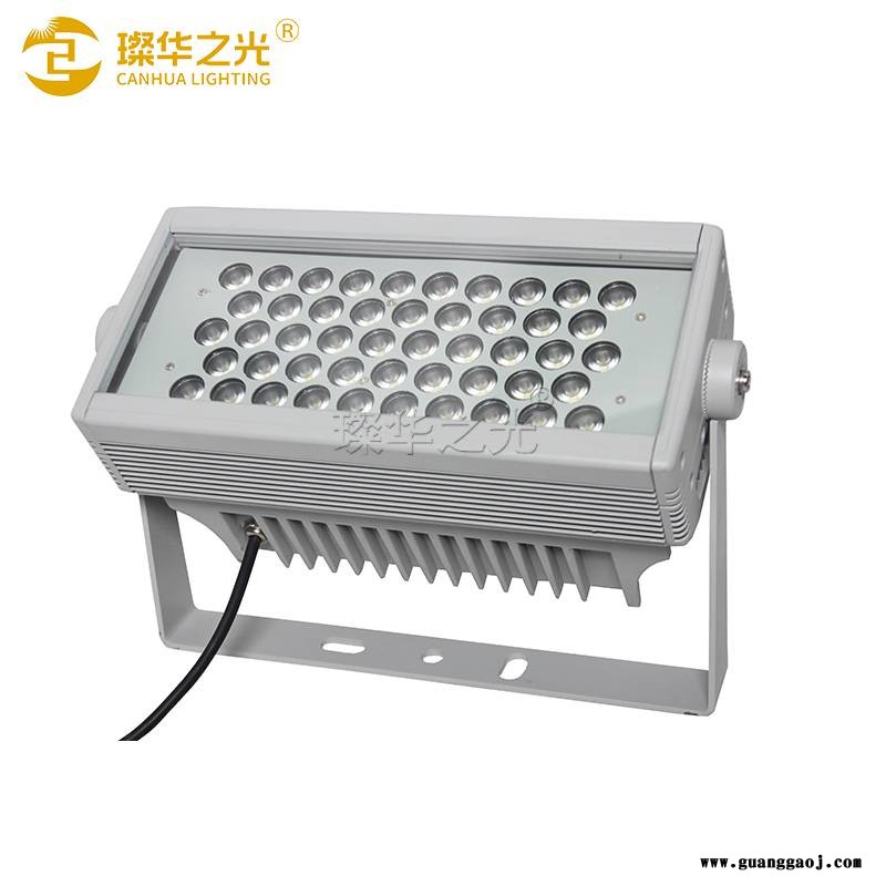 LED大功率投光灯48W方形户外防水酒店外墙桥梁投射灯图2