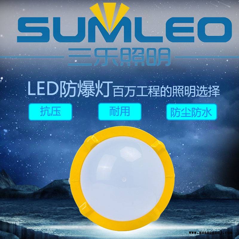 三乐照明 免维 节能LED防爆灯隔爆型泛光灯户外车间厂房工业灯图2