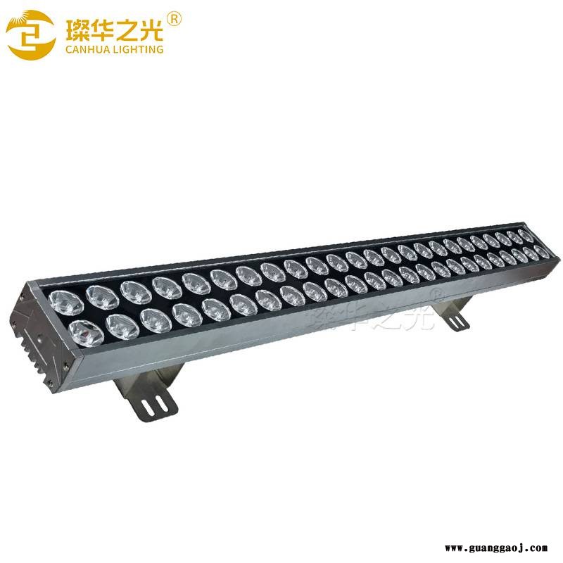 户外高层楼体建筑窄角度聚光洗墙灯LED线性投光灯可定制长度图2