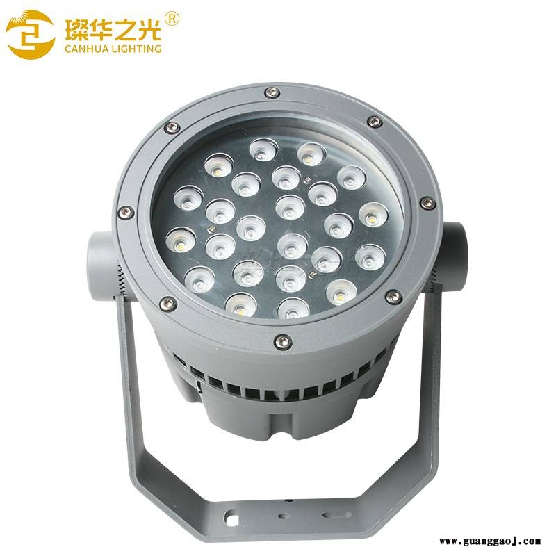LED防水地插圆形投光灯草坪灯户外投射灯花园照树灯图3