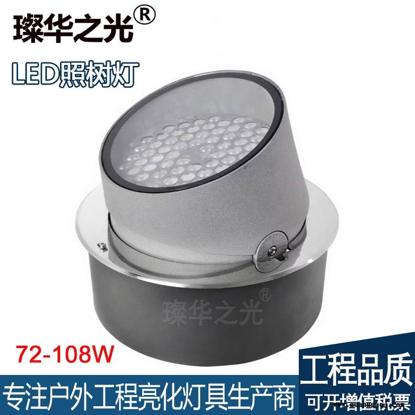 LED照树灯18W-108W半地埋投光灯酒店庭院公园投射灯图1