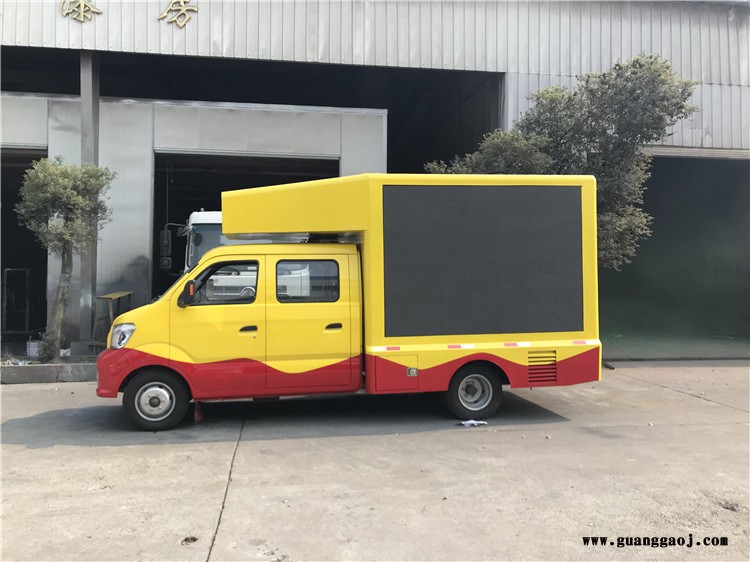 优质的带舞台广告车 led显示屏广告宣传车可办理分期图3