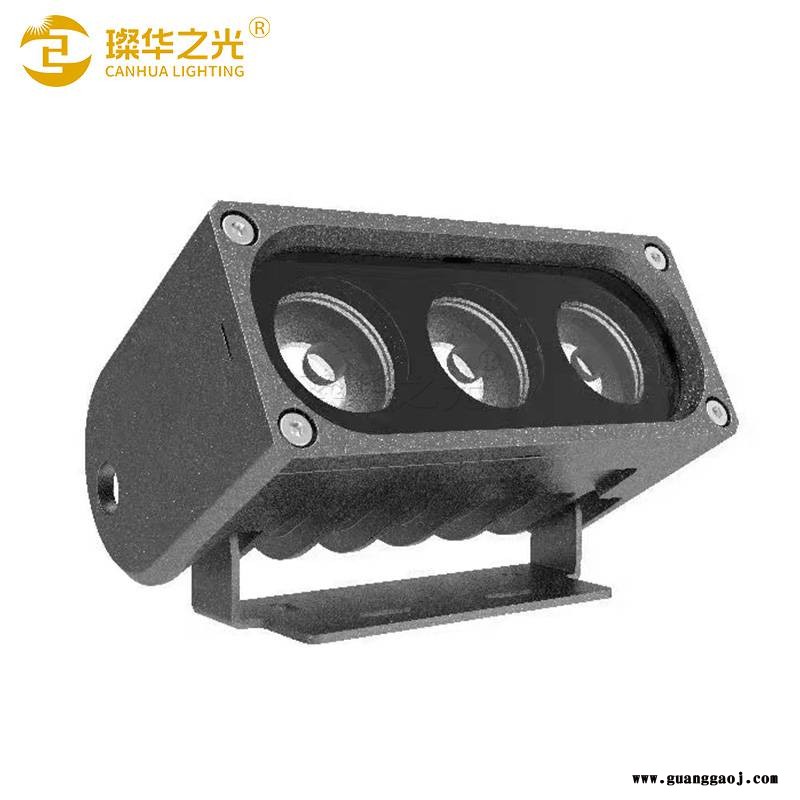 led投光灯户外聚光投射灯一束光壁灯光柱罗马柱工程亮化图2