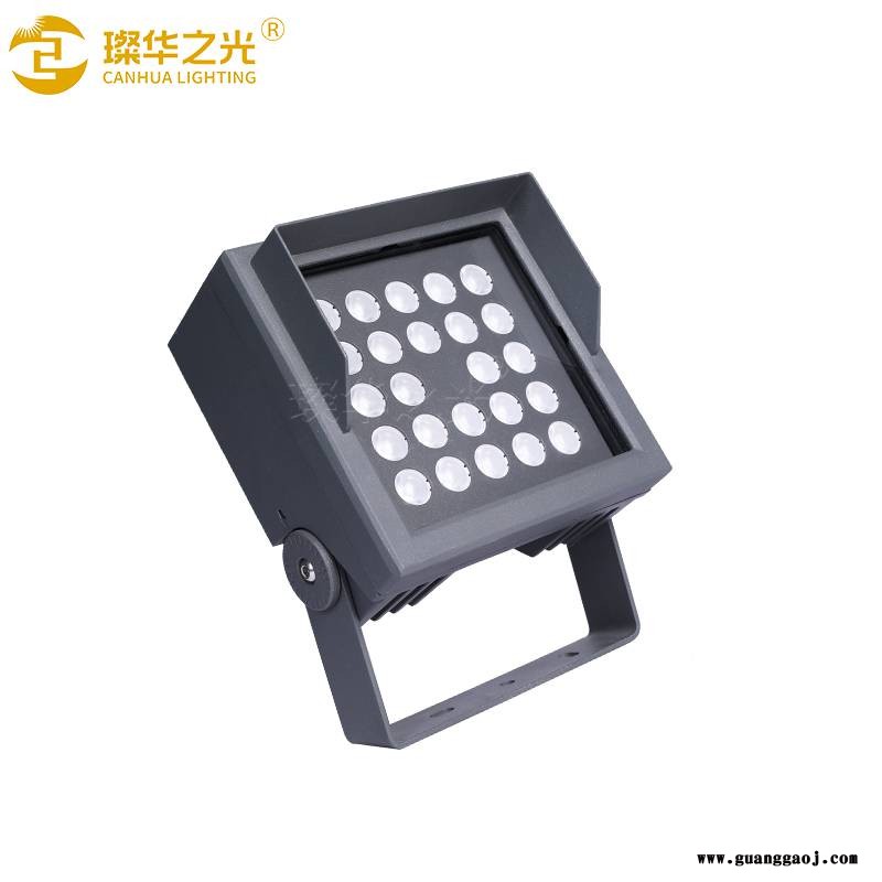 LED方形投光灯户外楼体广告雕塑投射灯庭院草坪照树灯图3