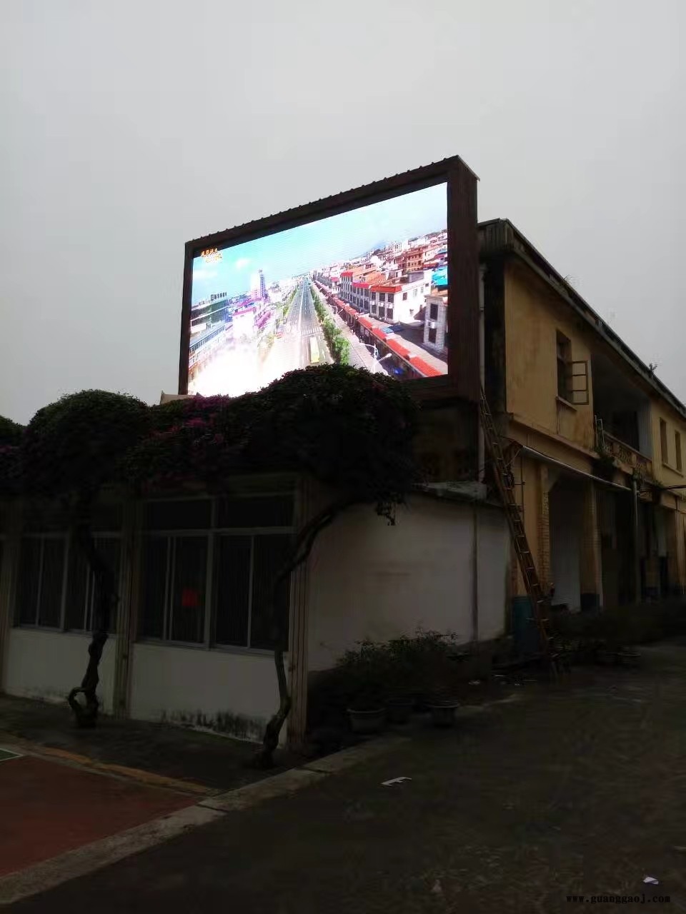 全彩led显示屏门头，高亮图3