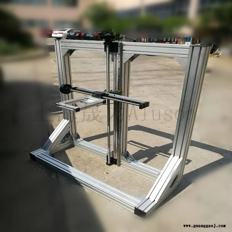 led显示屏整体框架定制厂家上海晟力Aluson车间展板架图2