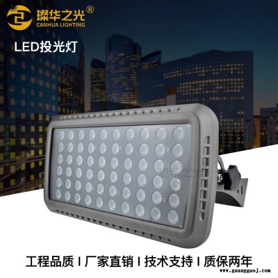 led户外大功率投射灯80W楼体投光灯RGBW公园照树灯