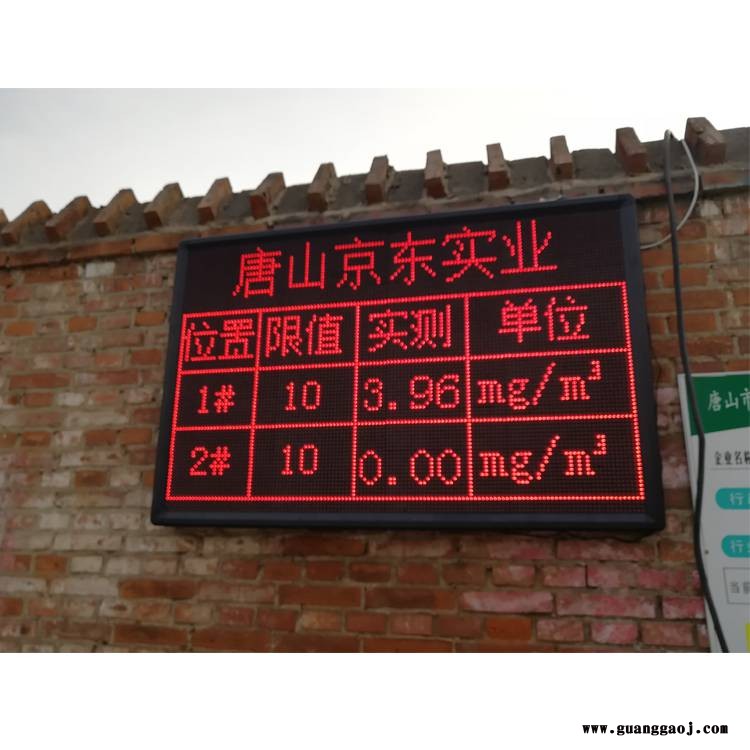 河北衡水环保数据公示LED大屏幕衡水led显示屏制作图3