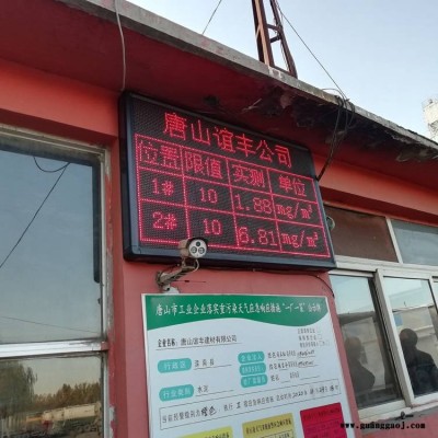 北京环保在线监测数据公示室内高清LED显示屏