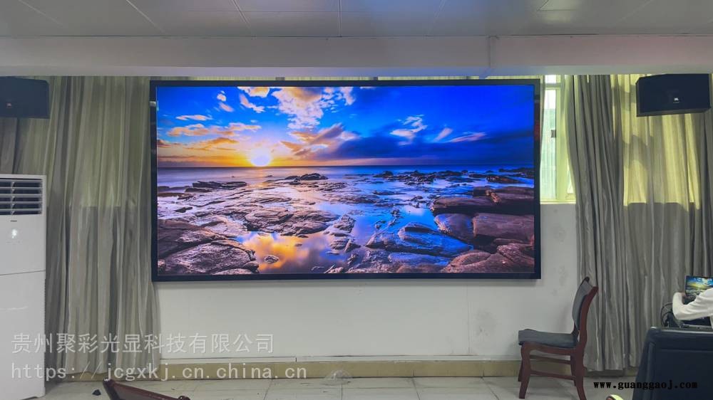 贵州贵阳户外显示屏维修价格 LED显示屏不亮维修电话 显示屏安装图2