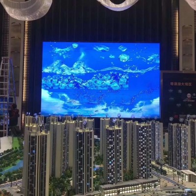 酒店大堂宴会厅室内P3全彩led显示屏钱一平方米