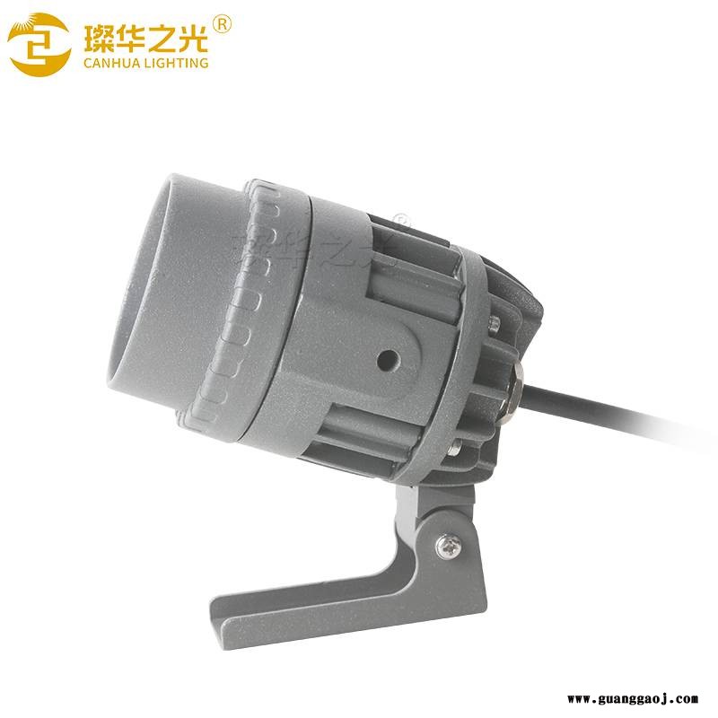 LED户外投射灯3*2W小角度照墙灯庭院古建筑瓦楞投光灯图3