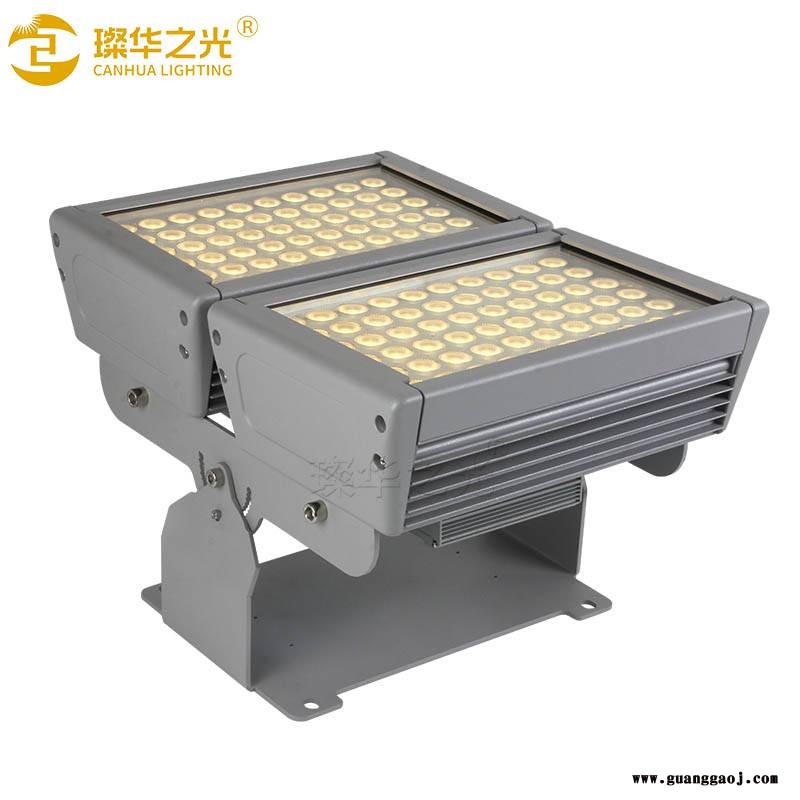 led户外防水投光灯DMX512全彩外控染色灯室外双层投射灯图3