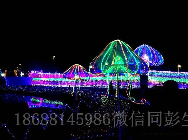 工厂直销 跨街灯 LED投光灯 大型灯光门头图3