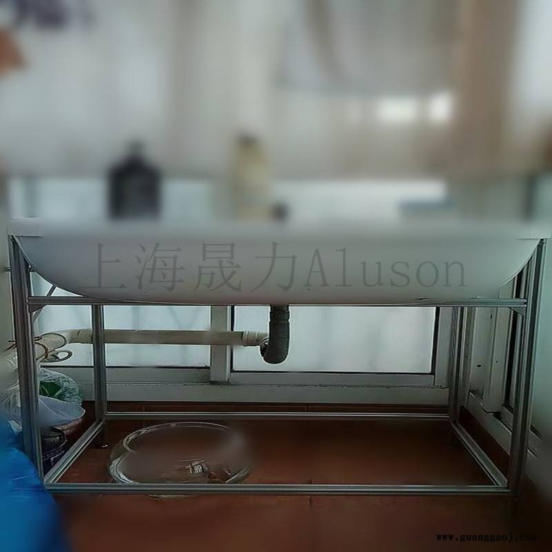 室外全彩led显示屏框架定制厂家上海晟力Aluson服装厂生产流水线架图2