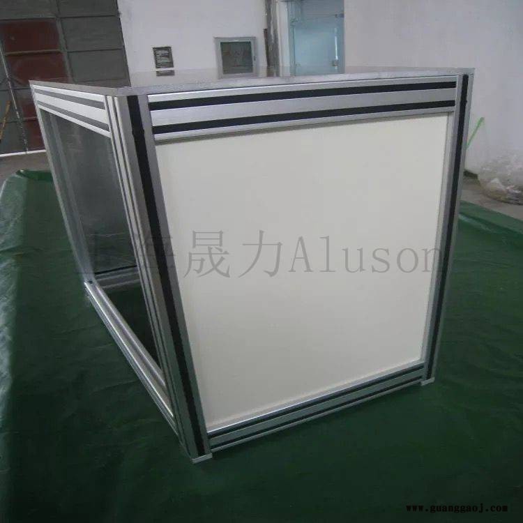 正方形LED显示屏框架定制厂家上海晟力Aluson铝合金框架水族柜图3