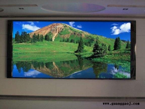 强力巨彩室内多功能LED展架屏专业的室内多功能LED展架屏，室内Q3全彩LED显示屏图1