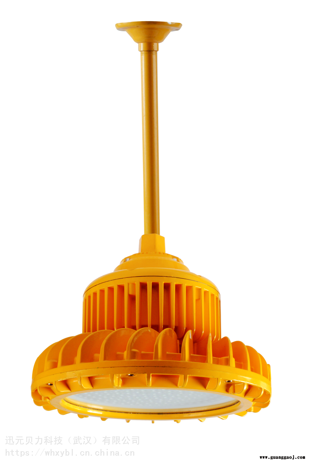 油库BAD301-80W吊杆式防爆灯- 化学品仓库BAD301-100W吊杆式LED防爆投光灯图3