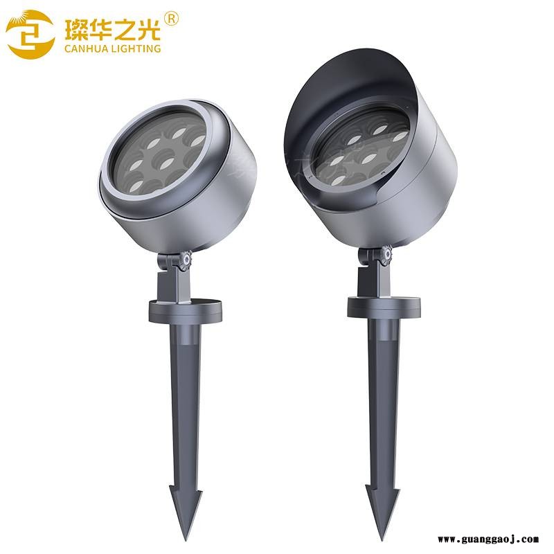 led投光灯户外防水园林公园景观插地灯别墅小区射树灯图2
