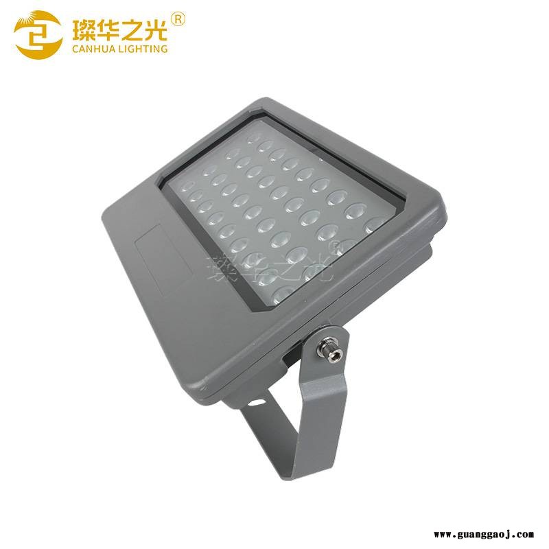 led投射灯户外照树灯方形DMX512外控RGBW全彩投光灯图3
