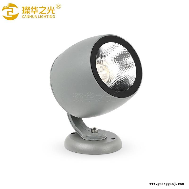 led投光灯cob插地灯10w/20w/30w户外庭院景观照树灯图2