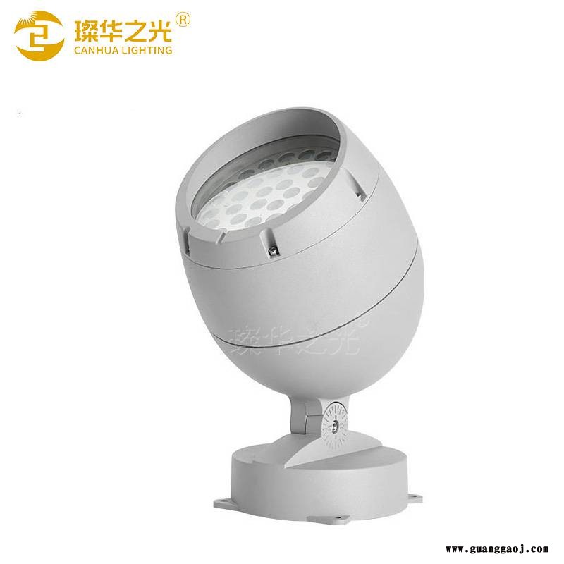 led投光灯36W户外防水公园照树灯72W酒店亮化投射灯图3