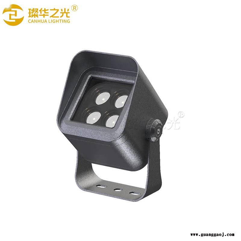 led方形投射灯户外防水广场七彩投光灯大功率景观照树灯图2