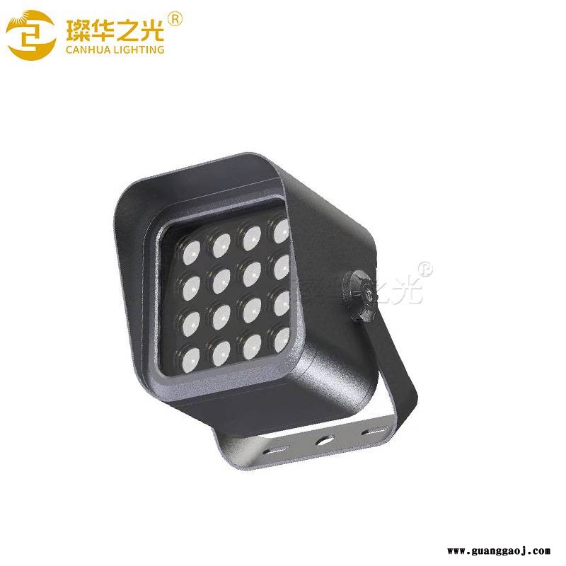 led方形投射灯户外防水广场七彩投光灯大功率景观照树灯图3