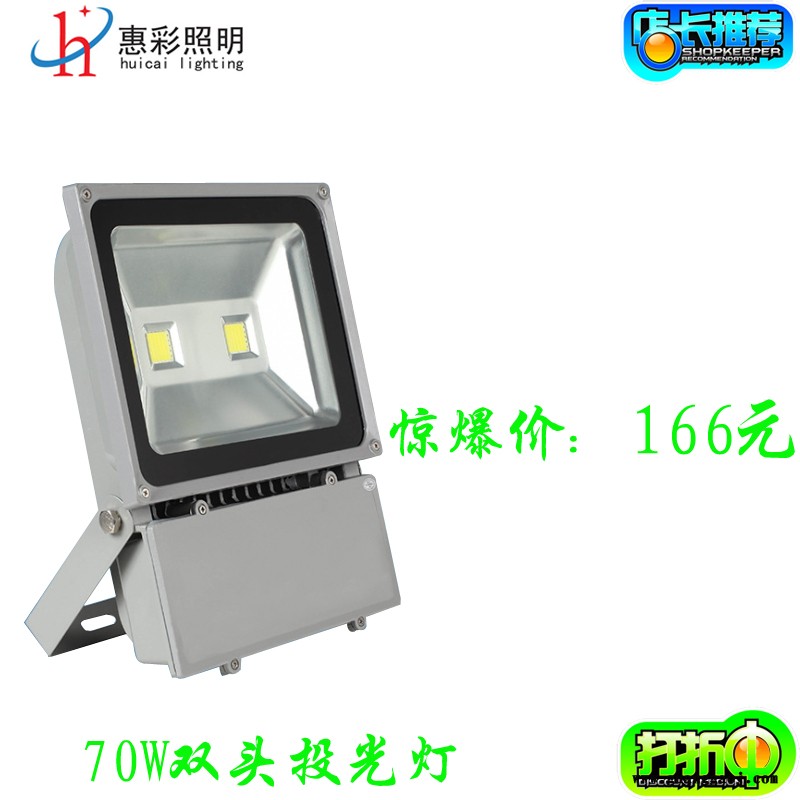70W集成LED投光灯 70W公园桥梁泛光灯 70WLED集成投射灯图4