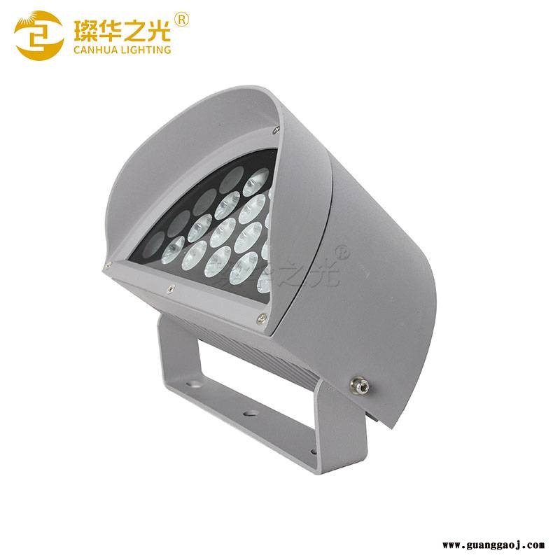 户外LED投光灯18W公园广场射树灯大功率防水投射灯图3