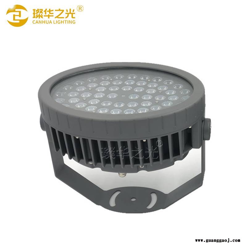 led七彩投光灯椭圆形射树灯别墅园林庭院景观照树地插灯图3