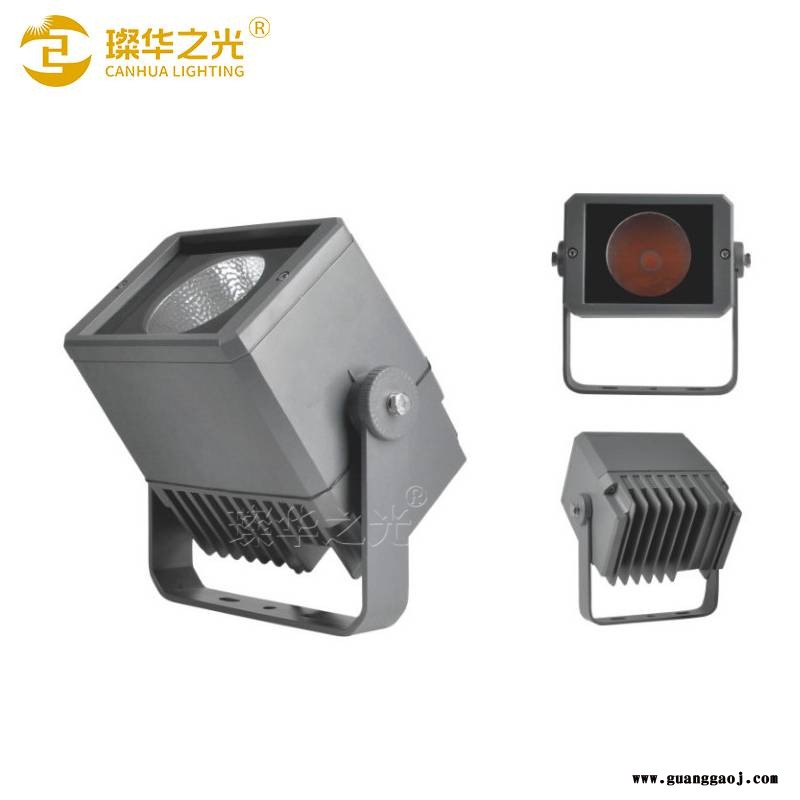 led方形投光灯照树灯COB草地花园灯地插灯景观聚光灯图2