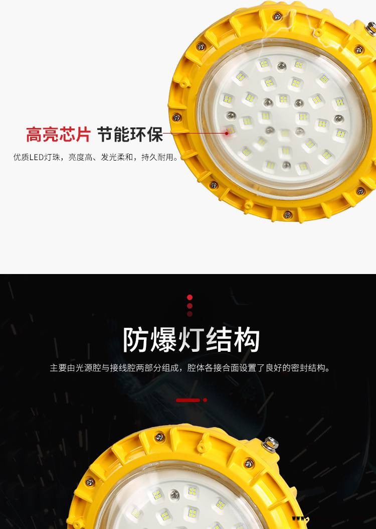 led防爆灯100w价格及型号厂家选150wled防爆投光灯图2
