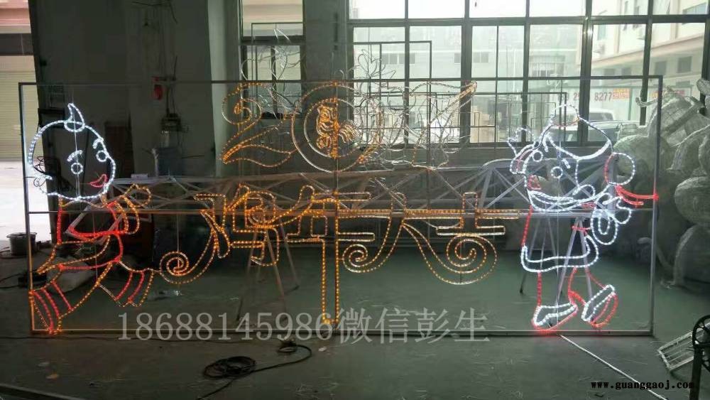 工厂直销 过街灯 LED投光灯 水晶球柱灯图2