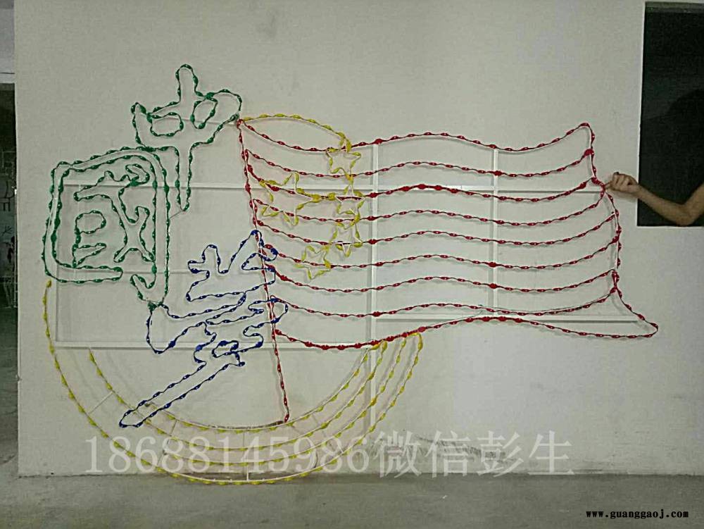 工厂直销 过街灯 LED投光灯 水晶球柱灯图3