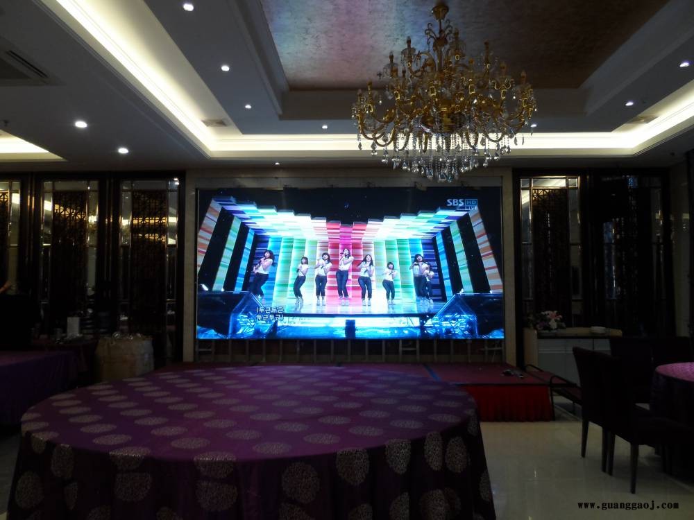 金视彩全彩led显示屏安装图3